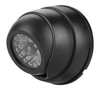 Saluaqui Fausse Caméra Factice, Caméra Dôme, Caméra de sécurité de Surveillance CCTV avec LED IR, Caméra Intérieure et Extérieure, pour la sécurité de la Maison et des