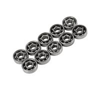 Saluaqui Fiable 608 en Acier Miniature du Roulement à Billes Ensemble pour les Jouets à Spinner et Plus - 10pcs, 8x22x7mm pour les Projets Mécaniques et les Planches à Roulettes