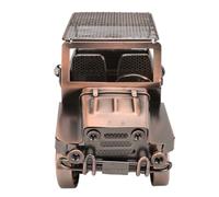 Saluaqui Figurine de Voiture en Métal Vintage - Jouet de Modèle en Métal coulé Artisanal pour Décoration de Maison élégante et Affichage de Collection - Ornement Antique en Argent pour Les Armoires