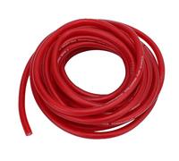 Saluaqui Fil d'automobile Polyvalent 8 à Calibre de Calière 25ft - Câble de Batterie de Mise à la Terre CCA Flexible CCA pour Une Installation Facile dans Les Radios, Les Haut-parleurs et (Rouge)