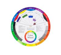 Saluaqui Guide de Mélange de Couleurs de Roue à Couleurs pour la Peinture et la Conception de Tatouage - Outil d'apprentissage Assorti des pour les Niveaux de Compétence - Aide d'enseignement