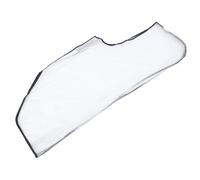 Saluaqui Hotte de Pluie de Sacs de Transparent avec Conception de Fermeture éclair - Couvercle en PVC étanche pour les Chariots - s'adapte à la Plupart des Sacs de, Facile à Plier et à Transporter