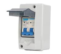 Saluaqui Interrupteur de Déconnexion Solaire PV 1000V avec Protection Contre la Surtension, Disjoncteur de Circuit Miniature Imperméable IP65 63A pour Les Systèmes d'isolateur Photovoltaïque