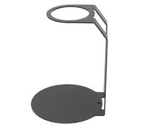 Saluaqui Iron Premium Verser sur le café Dripper Stand pour Home Café Office - Support de Filtre à Minimaliste Noir avec Conception Stable pour un Contrôle de Brassage Précis