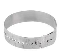 Saluaqui Jauge de Bracelet Réglable pour la Fabrication de Bijoux - Outil de Dimensionnement de Bracelets en Acier Inoxydable pour de Superbes Mesures - Jauge Robuste pour Toutes les Tailles de