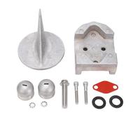 Saluaqui Kit d'Anode en Aluminium 888756a2 pour la Protection Marine - Remplacement de Mercruiser Mr et Alpha One Drive 1984-1991 Marine Anode Set