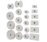 Saluaqui Kit de Die de Casse Surveillance Professionnelle pour la Réparation Montre - 20 Pièces Dossier Back Press Dies Tool Accessoire Ensemble d'accessoires pour Les Horlogers