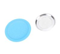 Saluaqui Kit de Recharge de Capsule de café pour Zenius Machine - Porte-caré-pod à café Réutilisable en Acier Inoxydable et en Silicone avec Clamp/Holder, Cuillère, Pinceau - Easy Clean et