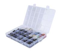 Saluaqui Kit de Vis RC en Métal Premium avec Plusieurs Spécifications pour, HPI, et Losi 1/10 RC Car Modèles - Ensemble de Vis de Réparation Complet avec Boîte de Rangement
