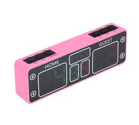 Saluaqui Le Tableau de Bord électronique Rechargeable LED à 10 Chiffres Tactile avec Conception Magnétique pour Les Applications de Jeu Polyvalent DC 5V (Pink)