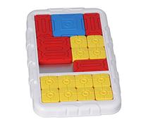Saluaqui L'engagement du Jouet de Planche à Puzzle d'engagement élabore Une Pensée Logique avec des Défis Portables Faciles à Utiliser pour Les Enfants en Blanc (White)