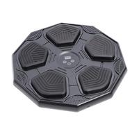 Saluaqui Machine à Boxe de Musique avec Système Musical intégré et Technologie de Détection Intelligente, Cible de Boxe électronique Murale pour l'entraînement à Domicile, Gris (Black)