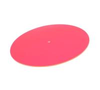 Saluaqui Mat de Platine en Acrylique Premium avec Propriétés Antistatiques et Réduction du Bruit pour Une qualité Sonore Améliorée, Un Slipmat de 12 Pouces pour Les Enregistrements, Une Conception