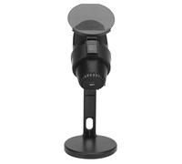 Saluaqui Microphone du Condenseur USB avec éclairage RVB pour Le Jeu, Enregistrement en Studio et Streaming en Direct - Micro à Condenseur PC Cardioïde Rose (Black)