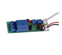 Saluaqui Module de Relais de Minuterie Marche/arrêt de Retard 24 V DC 0 15 Minutes Module de Synchronisation Programmable de Contrôle de Circuit pour les Automatisations et les Applications (DC 5 V