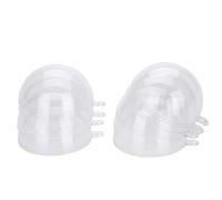 Saluaqui Ornements de Balle en Plastique Transparent à Remplissage Polyvalent 20pcs - Matériau PS pour Les Décorations de Mariage et de Noël (5 cm) (8 cm) (10 cm)