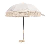 Saluaqui Pavillon élégant bébé en Plein Air Parasol avec Frange | UV Protection Beach Umbrella pour les Enfants | Sunshade de Tissu Oxford pour les Accessoires de Photographie, Bord de Mer, Jardin,