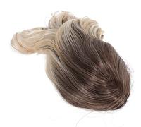 Saluaqui Perruque Courte Ondulée Blonde Chaleur Synthétique Cheveux | 45 cm bouclé ondulé respirant ajustement 53 60 cm doux au toucher pour cosplay fête tenue quotidienne Halloween costume