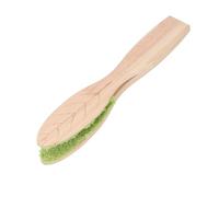 Saluaqui Pince à Feuilles Portable avec Manche en Bois, Outil en Tissu de Fibre pour un Entretien sans Effort des Feuilles des Plantes d'intérieur et de Cour, équipement de Jardinage Essentiel pour