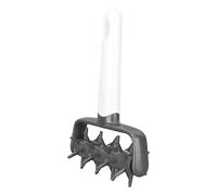Saluaqui Pizza Pâte Roller Docker Empêche les Cloques avec des Pointes d'outil d'amarrage Dense pour la Cuisson de Cuisine à Domicile - Gris Pâque Facile à Nettoyer (GRAY)