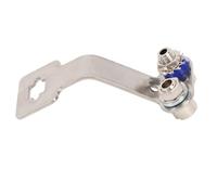 Saluaqui Pobite d'épée de Clôture en Acier Inoxydable pour Epee et Feuille - Support de Support de Remplacement Anti- pour l'entraînement et la Compétition