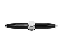 Saluaqui Politit Stylo Gyroscope Lumineux Stylo avec Un à Léger à LED pour Soulager Le Stress et écrire de l'or (Black)