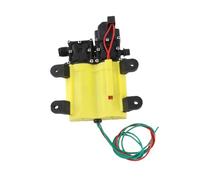 Saluaqui Pompe à Membrane Haute Pression 12 V 120 W Pompe d'injection Automatique avec Connecteur en Cuivre pour Pelouses de Jardin, Douches, Bateaux et Camping-cars, Taux de 8 L, Plastiques