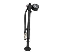 Saluaqui Pompe à Vélo 300 Psi Haute Pression Multifonctionnement de Pneus de Vélo Portable de avec Jauge pour Amortisseur - Cylindre en Alliage en Aluminium Léger