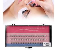 Saluaqui Professionnel Soft Dense 0,07 C12mm Extension de Cils Kit de Greffe - Faux Cils Premium pour le Salon et Usage Domestique (C-0.07-8MM)
