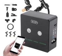 Saluaqui Rainforest Terrarium Timed Fogging System avec une Buse Rotative à 360 ° (10m 4 buses)