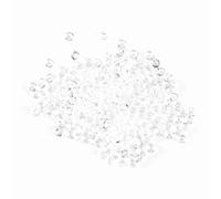 Saluaqui Sac 1000pcs Sac Transparent 3 Mm Perles Acryliques Remplissage en Vase pour Le Mariage et Décor de Fête, Accessoires d'artisanat Bricolage, Perles de Décoration Claire pour Décoration de