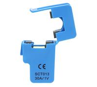 Saluaqui SCT013 030 Spit Capteur 30A Pince Ampèremétrique Matériau ABS | Conception robuste et compacte Idéal pour la des moteurs et de l\'éclairage Sortie de tension et sortie de courant intégrées