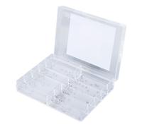 Saluaqui Set Circlip sur le Bouton Pusher de Montre en Métal Complet 200pcs - 10 Tailles Watch Washer C Clamp/Holder Collection pour la Réparation et l'entretien de la Montre de Précision