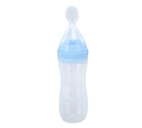 Saluaqui Silicone Elderly Feeding Cup Spoon | Bouchon anti-contrôle de compression à main en silicone souple, adapté aux aides à la bouillie, aux soins des patients alités
