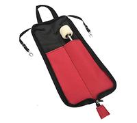 Saluaqui Support de de Tambour pour Ensemble de Batterie, Sac de de Batterie Portable, Sac de avec Crochets Métalliques, pour Batteurs, Débutants en Groupe, Concert (Rouge)