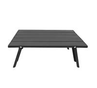Saluaqui Table de Plage Portable en Aluminium Ultra-léger Compact - Mini Table de Pique-Nique de Camping Pliant avec étui de Transport pour Les Activités de Plein Air et Usage Intérieur
