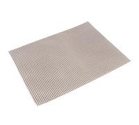 Saluaqui Tapis de Gril Antiadhésif Multifonctionnel de qualité Alimentaire Tapis de Barbecue en Fibre de Verre Sûr pour Grils à Gaz/charbon/électriques Chaleur 30x40 Cm Facile à Utiliser et (Marron