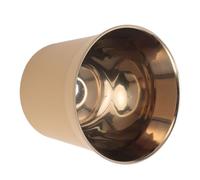 Saluaqui Tasse à café Demitasse à Double Paroi en Acier Inoxydable, Réutilisable, Design Empilable, Finition Miroir élégante, Passe au Lave-vaisselle, Couleur élégante pour les Amoureux, capacité de