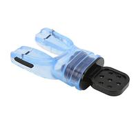 Saluaqui Thermoplastic Diving Poince en Plongée en Plongée en en Deuxième étape en Bleu Ciel | Silicone Moulable pour Ajustement Confortable et personnalisé | Polyvalent pour Les Tubes (Blue)
