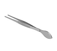 Saluaqui Tiptes de bonsaï en Acier Inoxydable à l'épreuve de Rouille avec des Pointes et des Spatules Dentelées Droites pour Les Relâches et l'entretien du Sol Végétal en Pot en Pot