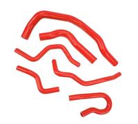 Saluaqui Tuyau de Liquide de Refroidissement 6 Pièces Tubes de Transfert | Conçu pour la compatibilité EG B16A B18C B20B ;Construction en silicone haute performance pour une chaleur optimale ;pour