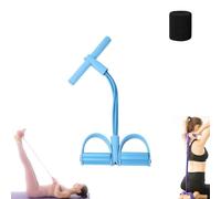 Saludea Gentle Fit Resistance Band, Skandara Workout Bands, 21 Fitness Resistance Bands-4 Tube Pedal Ankle Puller, Wildboy Exercise Band for Arm and Leg (Blue)