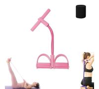 Saludea Gentle Fit Resistance Band, Skandara Workout Bands, 21 Fitness Resistance Bands-4 Tube Pedal Ankle Puller, Wildboy Exercise Band for Arm and Leg (Pink)
