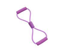 Saludea Resistance Band with Handles, Figure 8 Stretch Fitness Strap for Full-Body Workouts, Strength Training, Flexibility, Home Gym & Travel Exercise Equipment