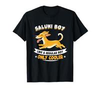 Saluki Boy, Like A Regular Boy Only Cooler - Saluki Dog T-Shirt