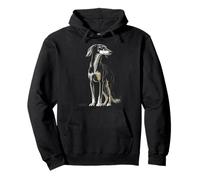 Saluki Dog Motif Animal Domestique Saluki Sweat à Capuche