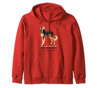 Saluki Dog - Peut soudainement Frapper la Vitesse de déformation pour Les propriétaires d'animaux Sweat à Capuche