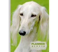 saluki planner 2025: monthly and weekly 2025 | saluki A4 2025 Diary | From Jan to Dec | Planning Giftable Perfect Gift for Birthday, All Holiday...| ... Extra Notes Pages .| Animals Dog Breeds Pets