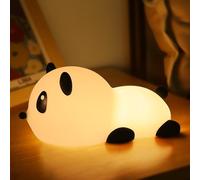 SALUOKE Veilleuse Panda pour Enfants, 7 Couleurs Veilleuse Bébé