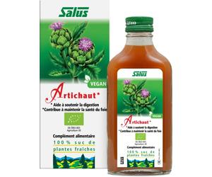 Salus - Artichaut BIO - Complément à Base de Suc d'Artichaut BIO - Aide avec Digestion et la Santé du Foie - Végan, Sans Additifs - 200 ml